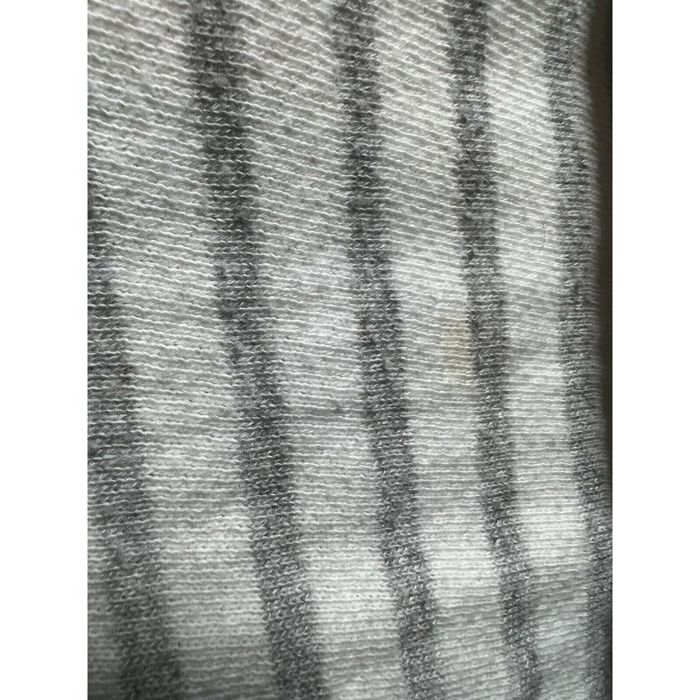 Kut From The Kloth Blouse Top Striped Open Knit White Gray Women's Size XS - Picture 7 of 9